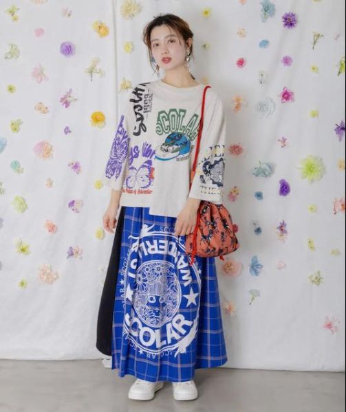 防水塗鴉貓咪束口包 