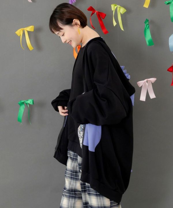 小惡魔鯊魚造型外套 