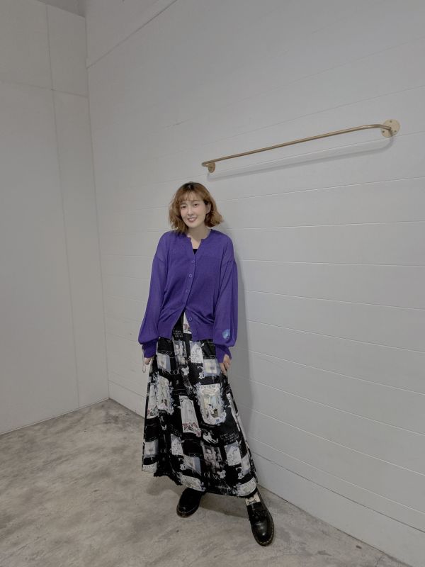 涼感-素色針織外罩 