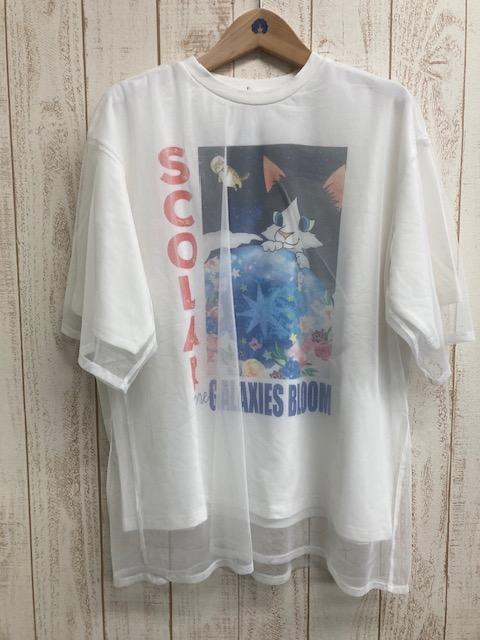 貓咪星球拼接上衣 