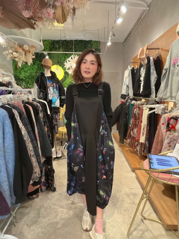 運動風星空吊帶裙 