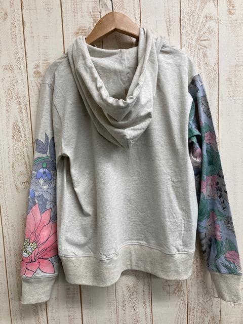 美式插畫連帽外套 