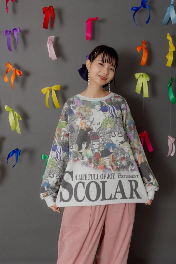 娃頭城市造型上衣 