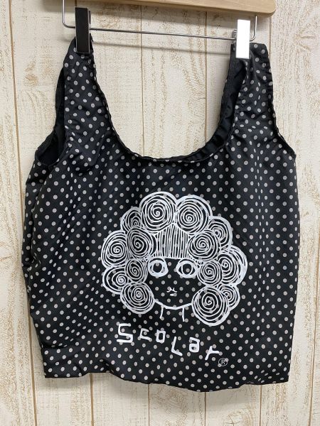 娃娃頭網狀肩包 