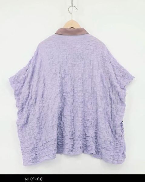 花朵蕾絲框襯衫 