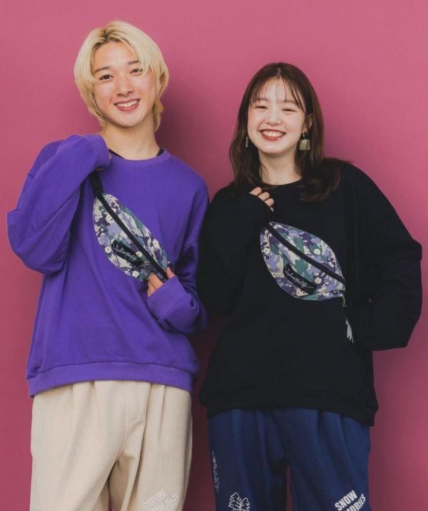 迷彩背包貓吊飾功能上衣 