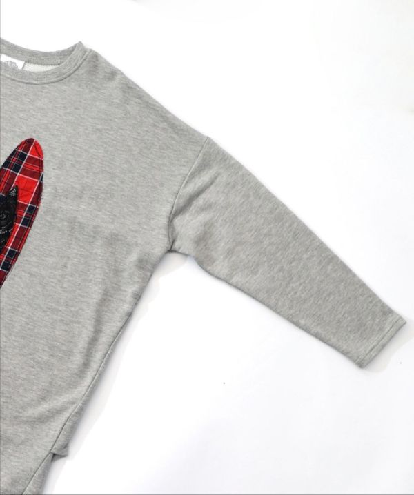 普普風兔子中長版上衣 