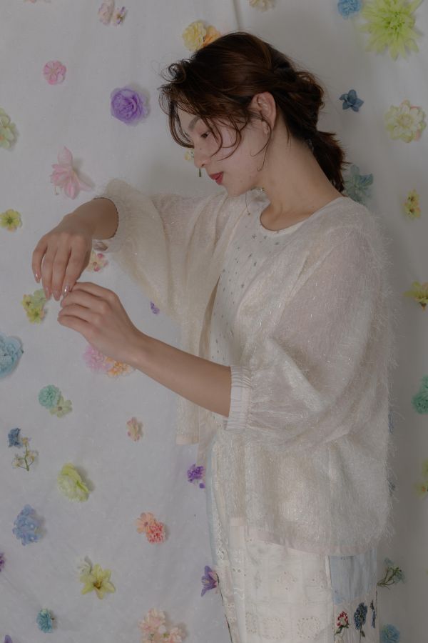 向日葵花束羽毛外罩 