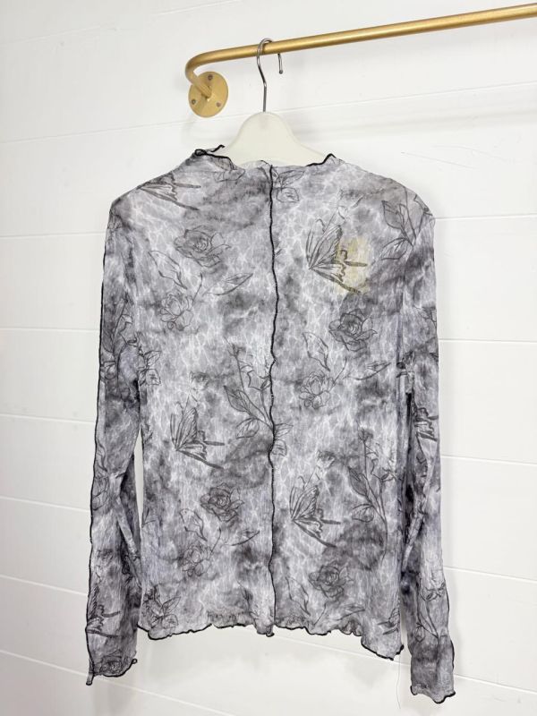 蕾絲暈染花朵內搭衣 