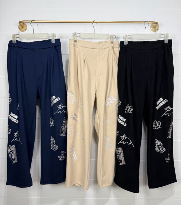 燈芯絨雪之旅老爺褲 