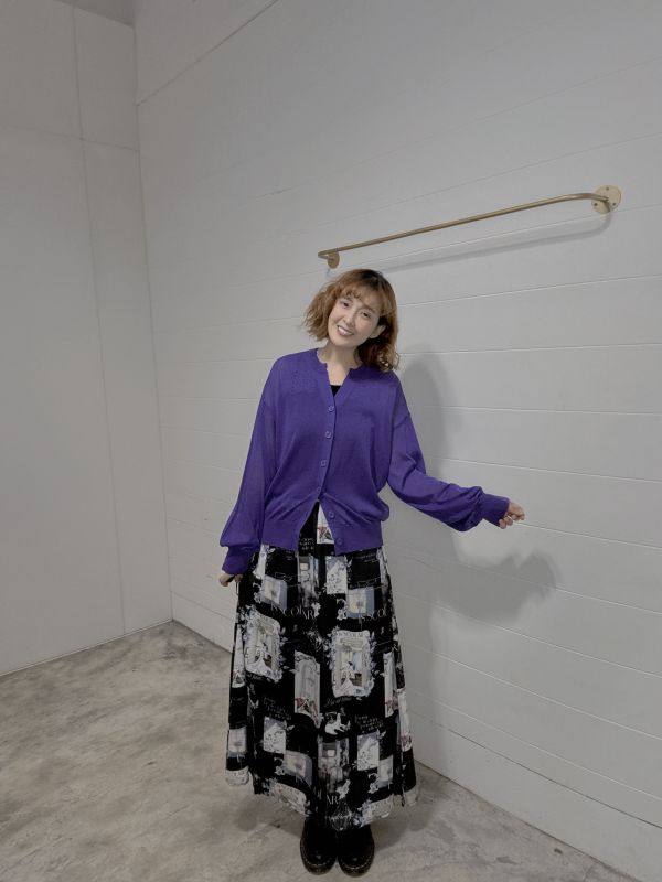 涼感-素色針織外罩 