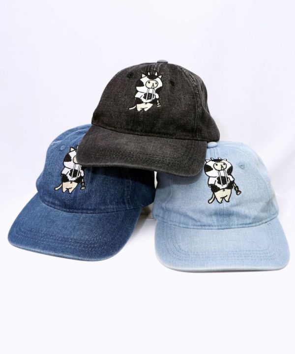 貓咪乳牛裝鴨舌帽 