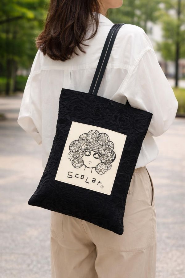 娃娃頭花花手提包 