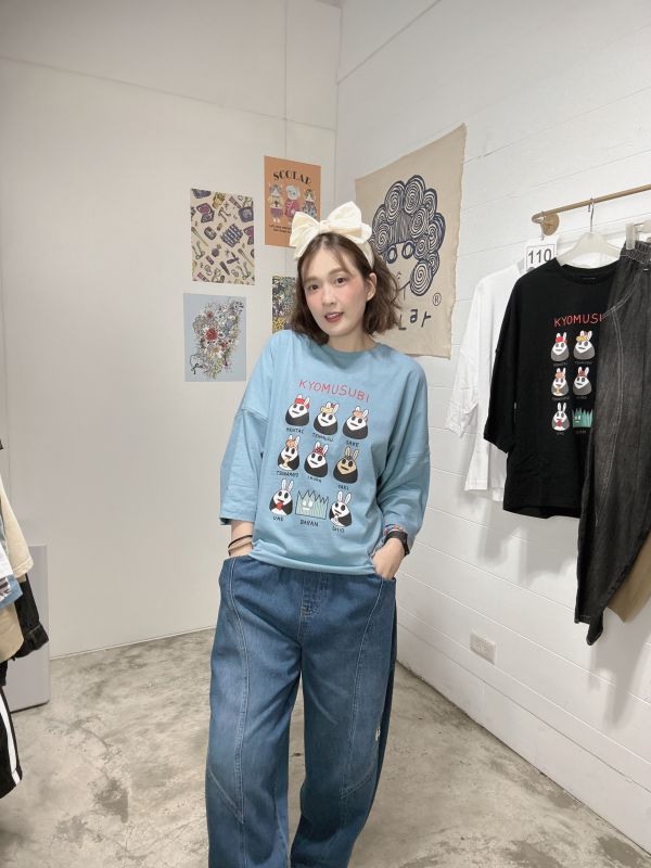 御飯糰兔兔九宮格上衣 