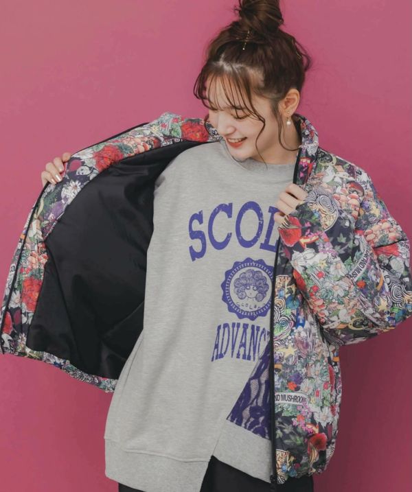 限量3M專利-塗鴉羽絨外套 