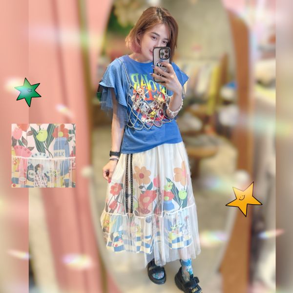 雙面穿-愛麗絲/貓咪/銀河/裙 