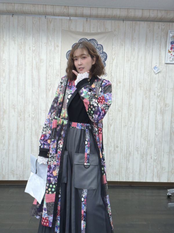 點點花朵襯衫洋裝 