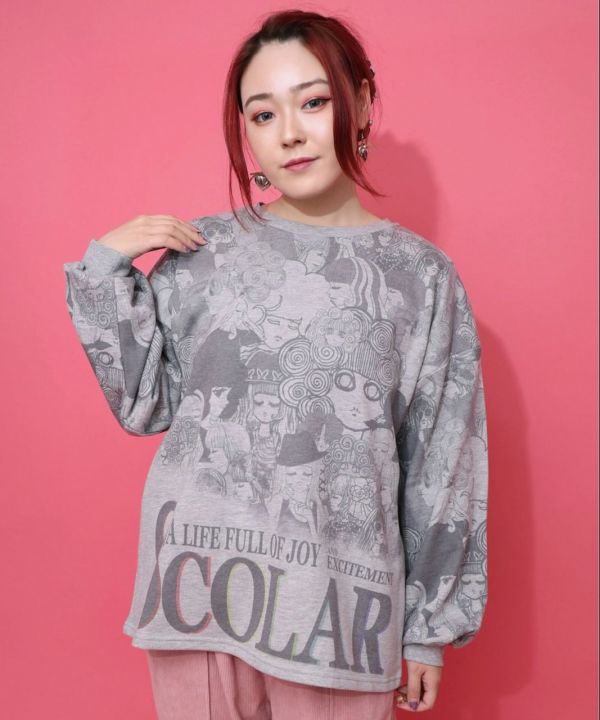 娃頭城市造型上衣 