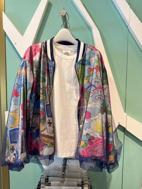 雙魚奇異幻想拼紗外套 