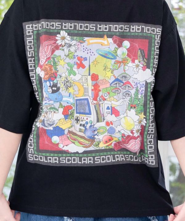 遊戲異想世界方框上衣 