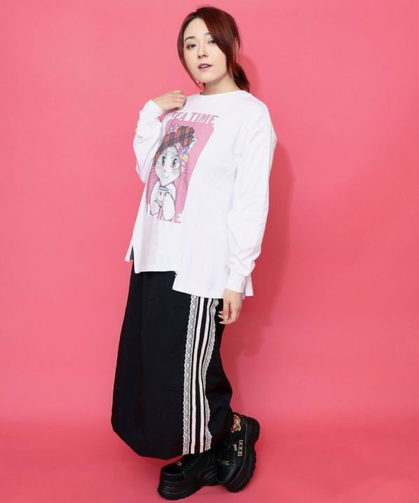 冬季頭巾貓咪午茶上衣 