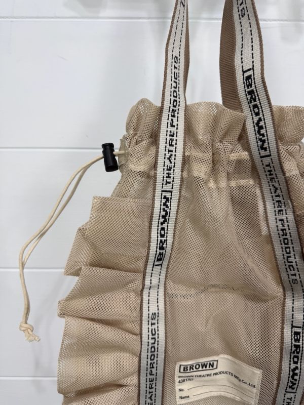 抓皺網格束口提袋 