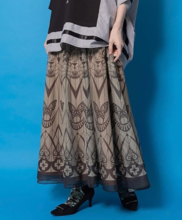 哥德式蝴蝶造型裙(雙面) 