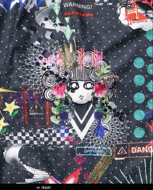 女神/銀花襯衫長洋裝 