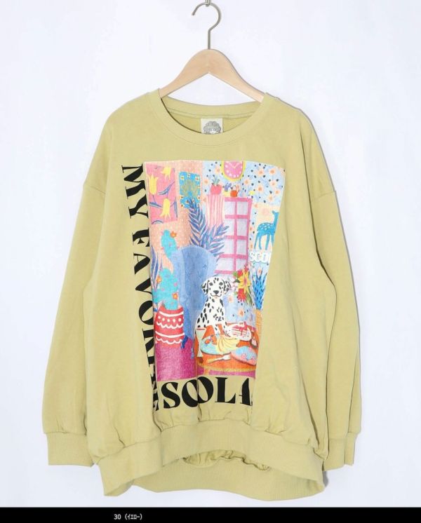 藝術家窩中造景上衣 