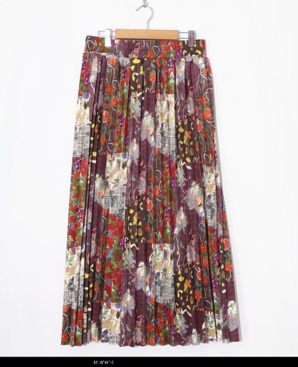 聚寶盆塗鴉百褶裙 