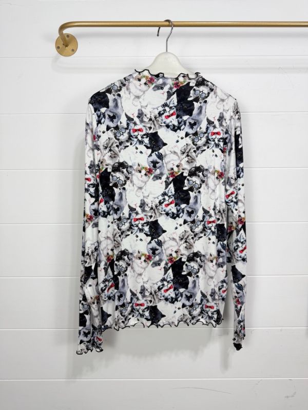 膠原蛋白-彈性塗鴉內搭衣 