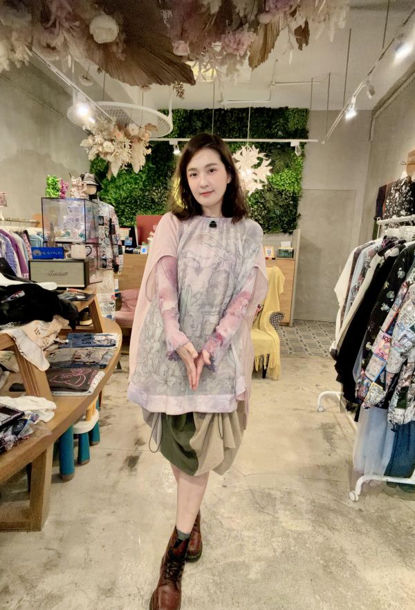 人魚閨房雪紡上衣 