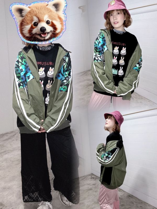 羽毛蕾絲內搭寬褲 