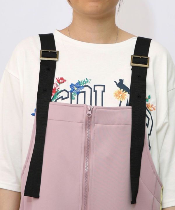 波浪娃頭運動背心洋裝 