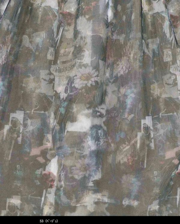 魔女秘密拼紗造型洋裝 