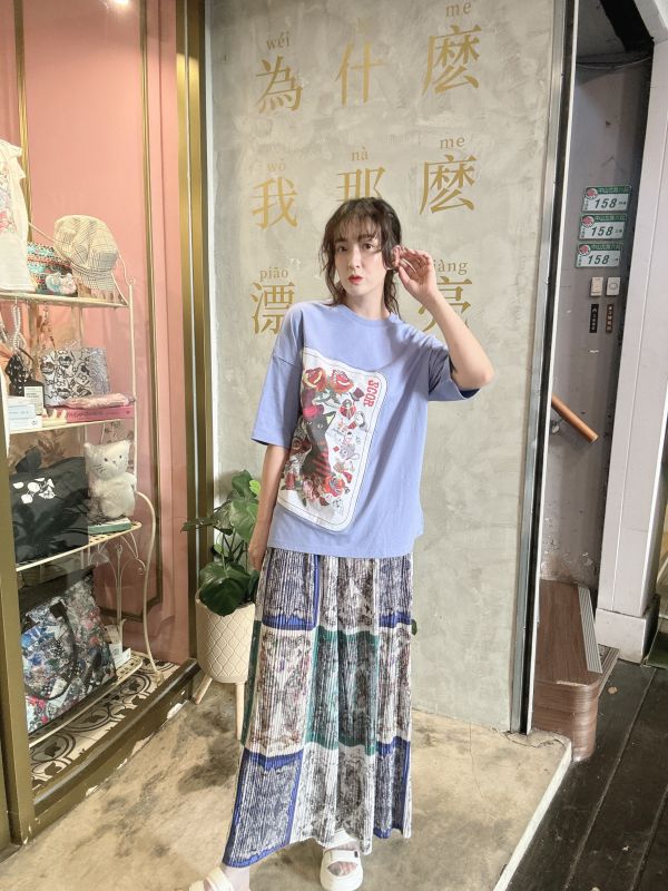 鋪克貓上衣 
