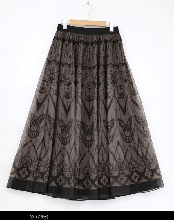 哥德式蝴蝶造型裙(雙面) 