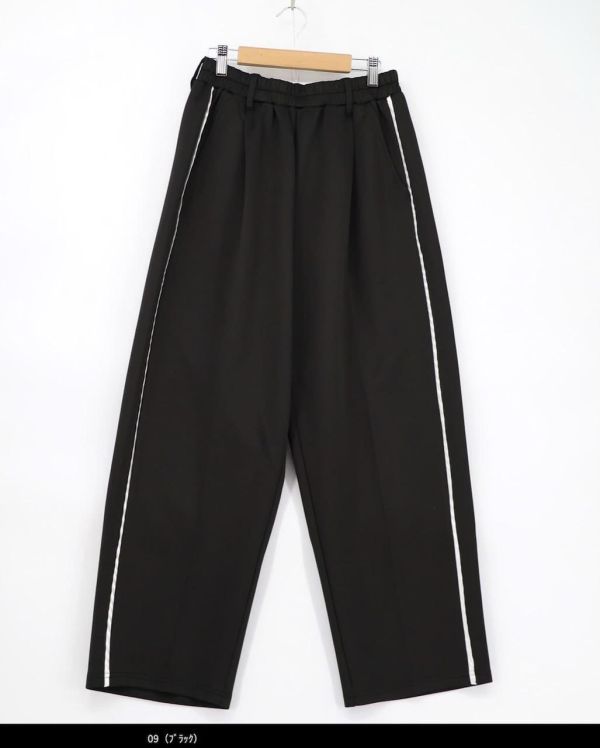 運動風花朵絲巾造型褲(可拆式) 