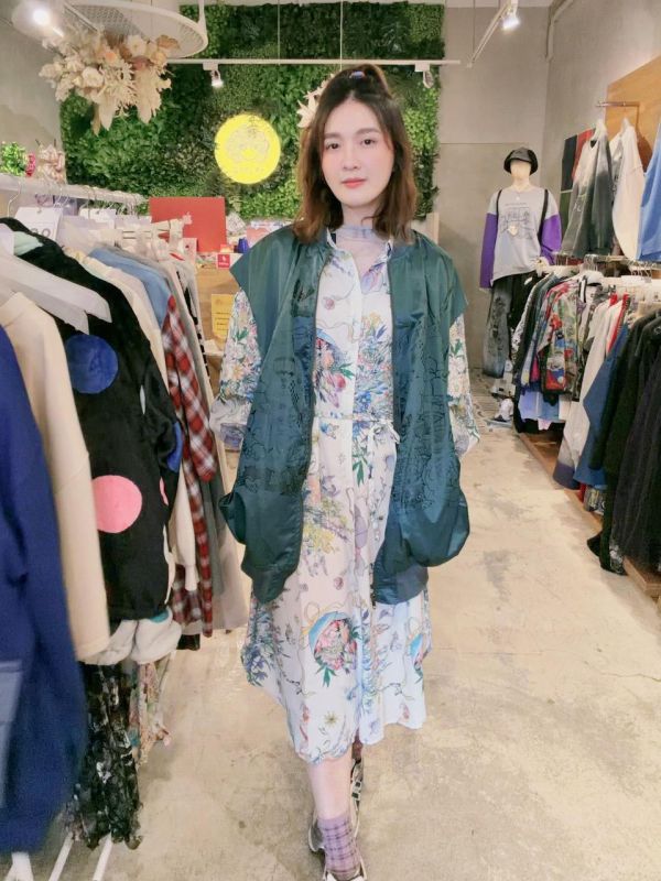 城堡中長版背心 