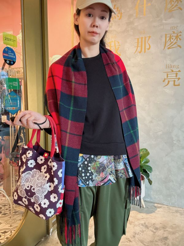 小花娃頭萬用提袋 