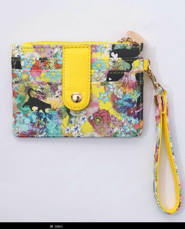 花花娃頭零錢包 