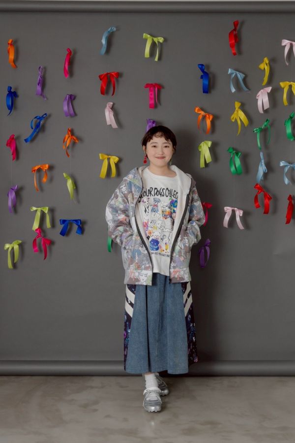 滿版娃頭都市連帽 