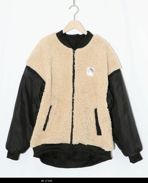 四種穿法-泰迪毛星空銀河外套 