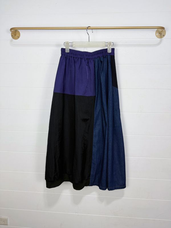 蝴蝶之鑰拼接造型裙 