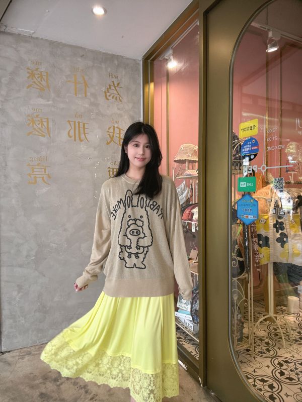 四季-簍空蕾絲襯裙 