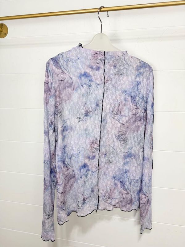 蕾絲暈染花朵內搭衣 