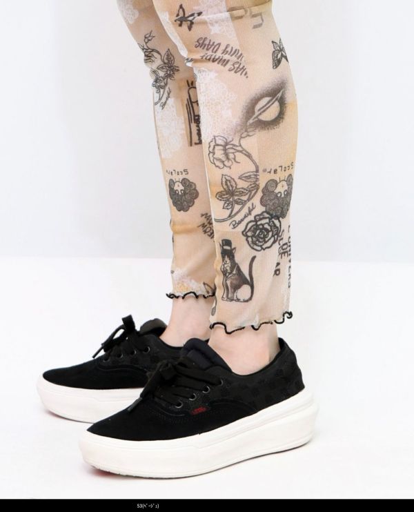 法式朵朵內搭褲 