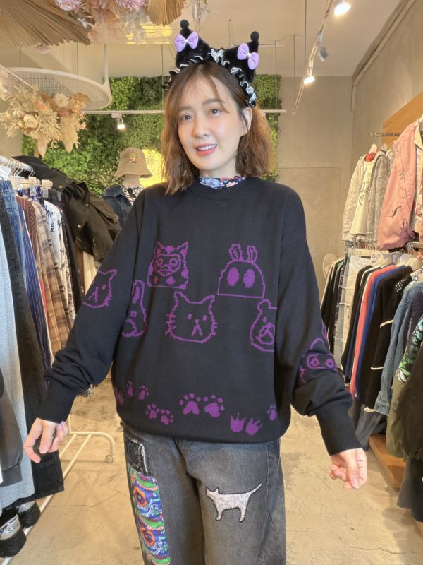 Parity雙面穿公仔針織上衣 