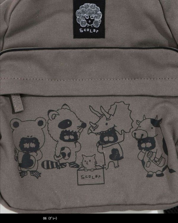 偽裝兔兔帆布後背包 