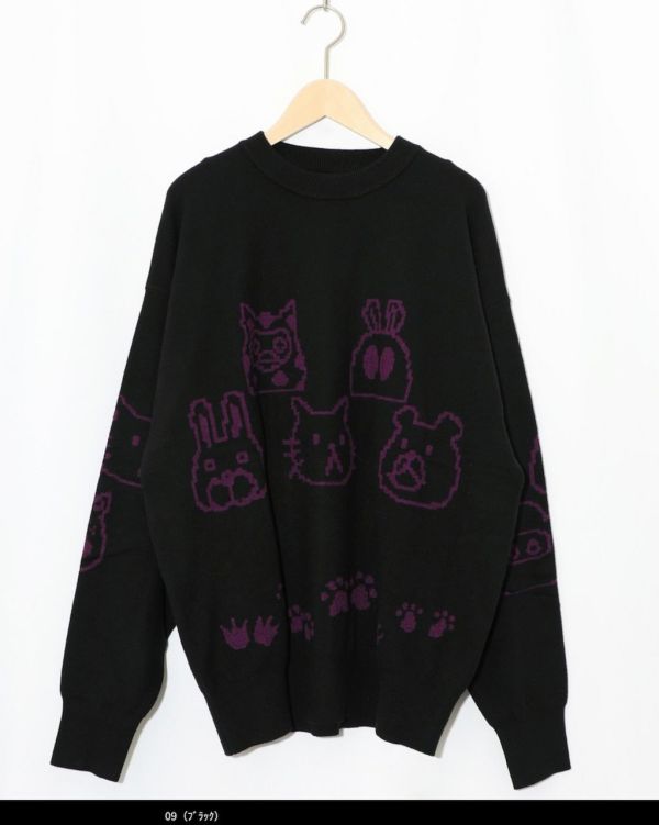 Parity雙面穿公仔針織上衣 